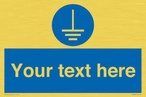 Custom Connect to Earth Sign